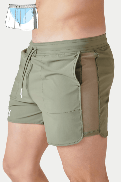 EDGE Shorts - Army Green - AWRY