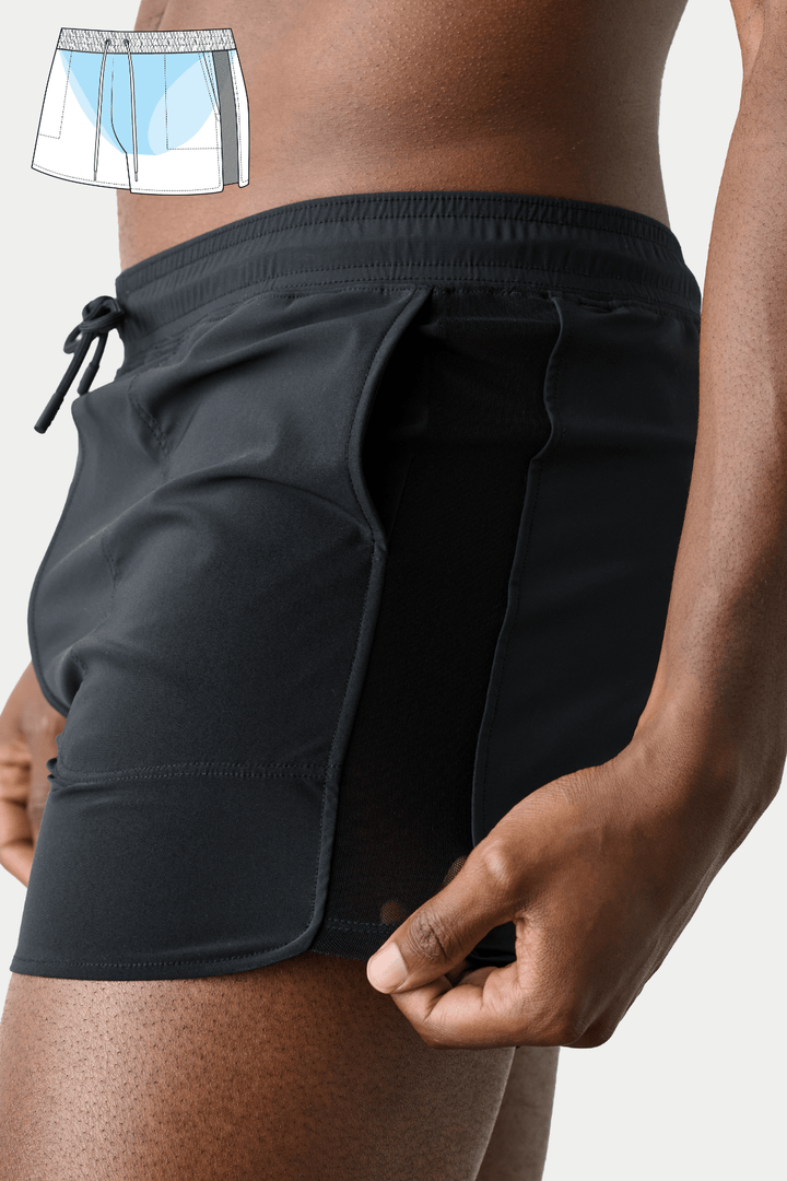 EDGE Shorts - Black - AWRY