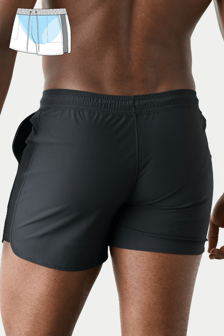EDGE Shorts - Black - AWRY