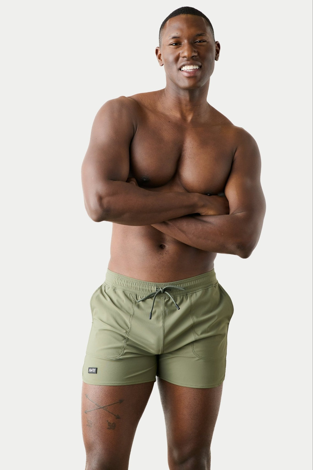 EDGE Shorts - Moss Green - AWRY