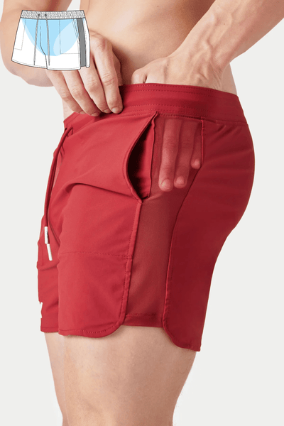 EDGE Shorts - Red - AWRY