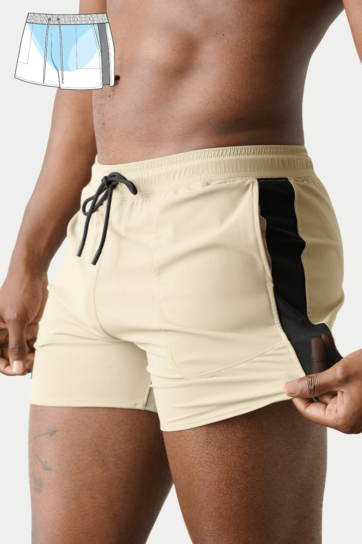 EDGE Shorts - Sand - AWRY