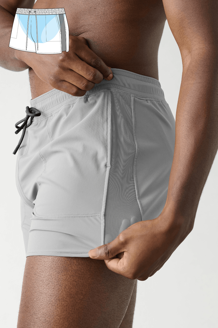 EDGE Shorts - Steel - AWRY