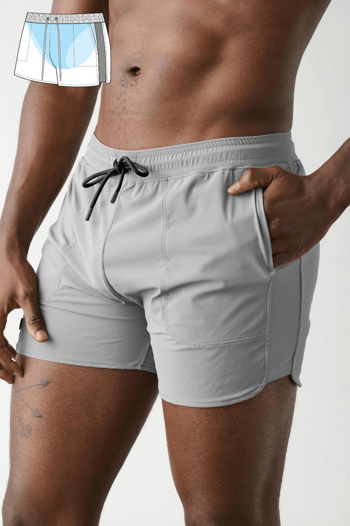 EDGE Shorts - Steel - AWRY