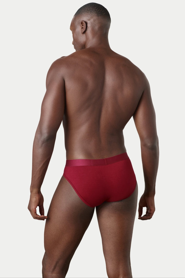 ESSENTIAL Briefs - Burgundy - AWRY