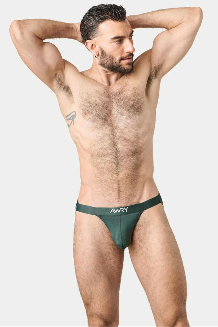 ESSENTIAL Jock Thong - Green - AWRY