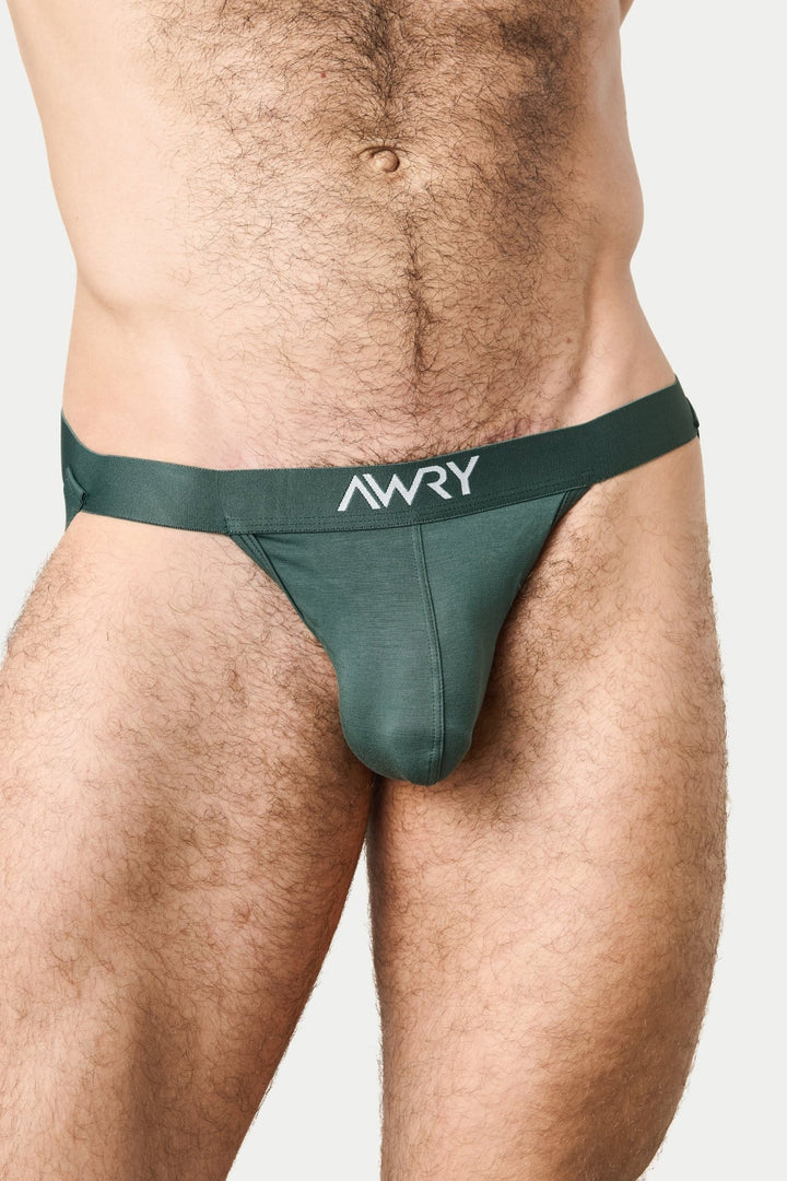 ESSENTIAL Jock Thong - Green - AWRY