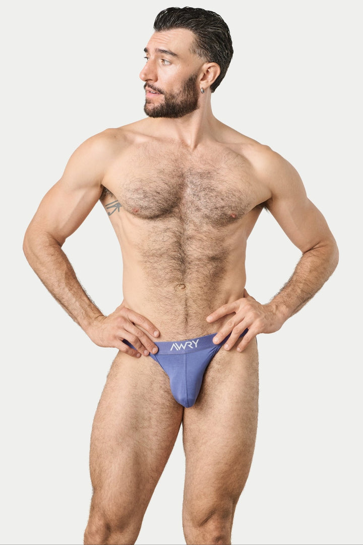 ESSENTIAL Jock Thong - Periwinkle - AWRY