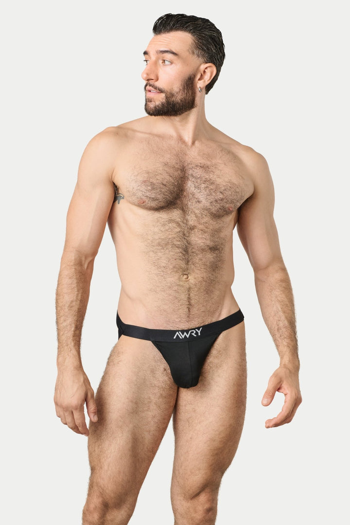 ESSENTIAL Jockstrap - Black - AWRY