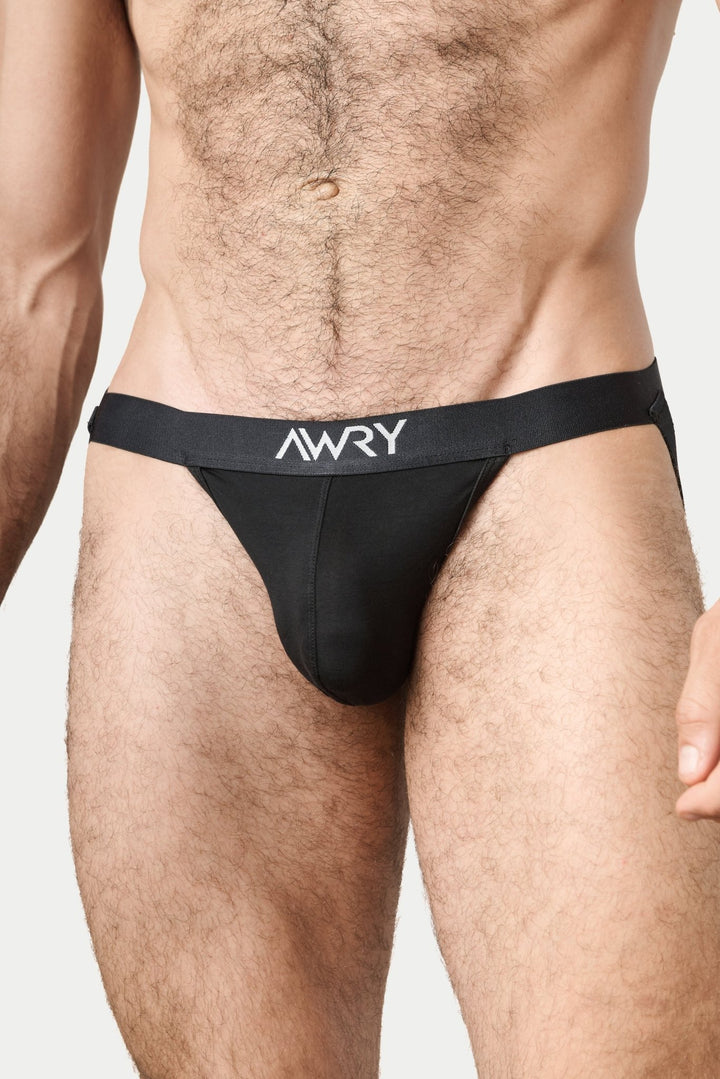 ESSENTIAL Jockstrap - Black - AWRY