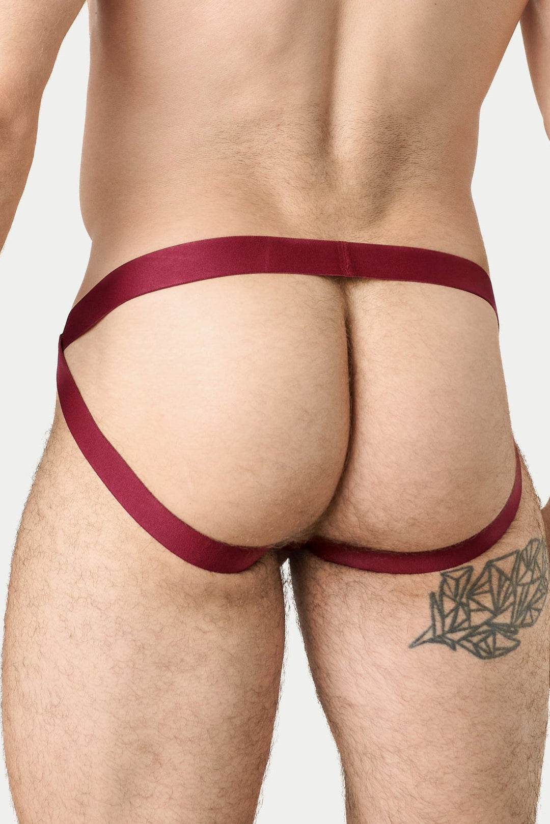 ESSENTIAL Jockstrap - Burgundy - AWRY