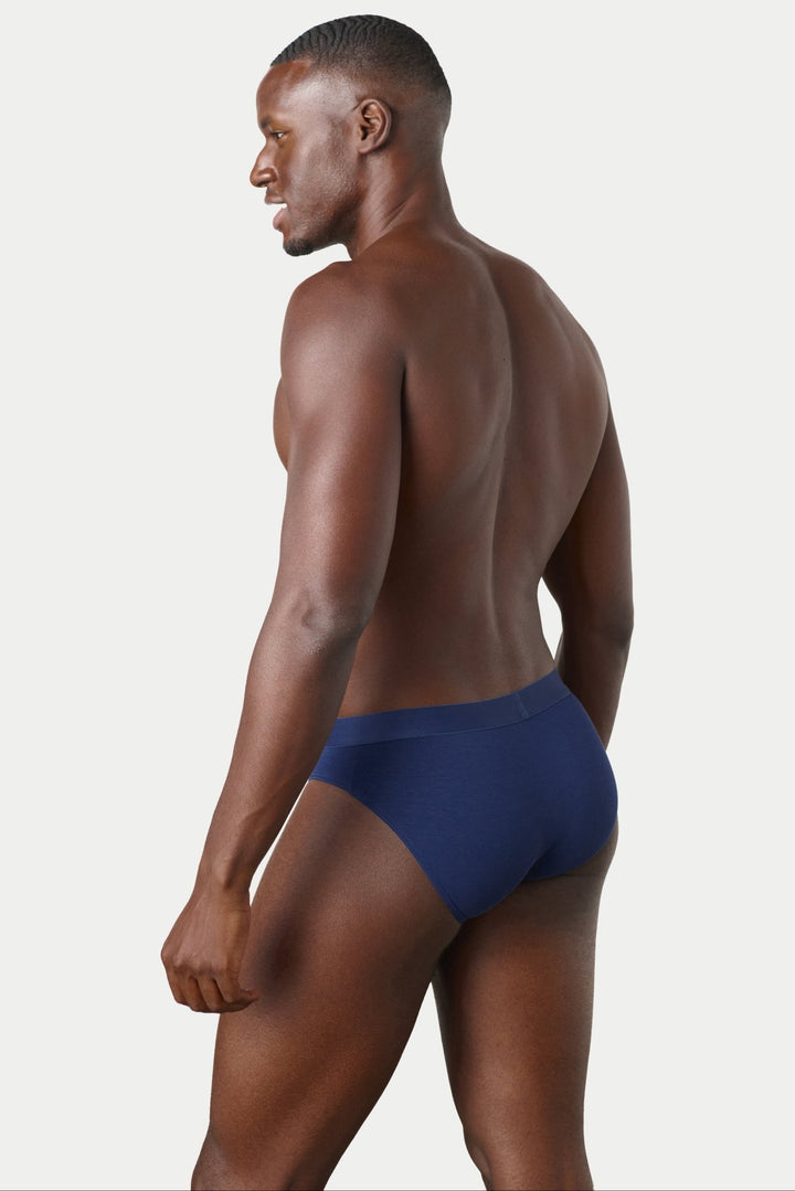 ESSENTIAL Slip Briefs - Blue - AWRY
