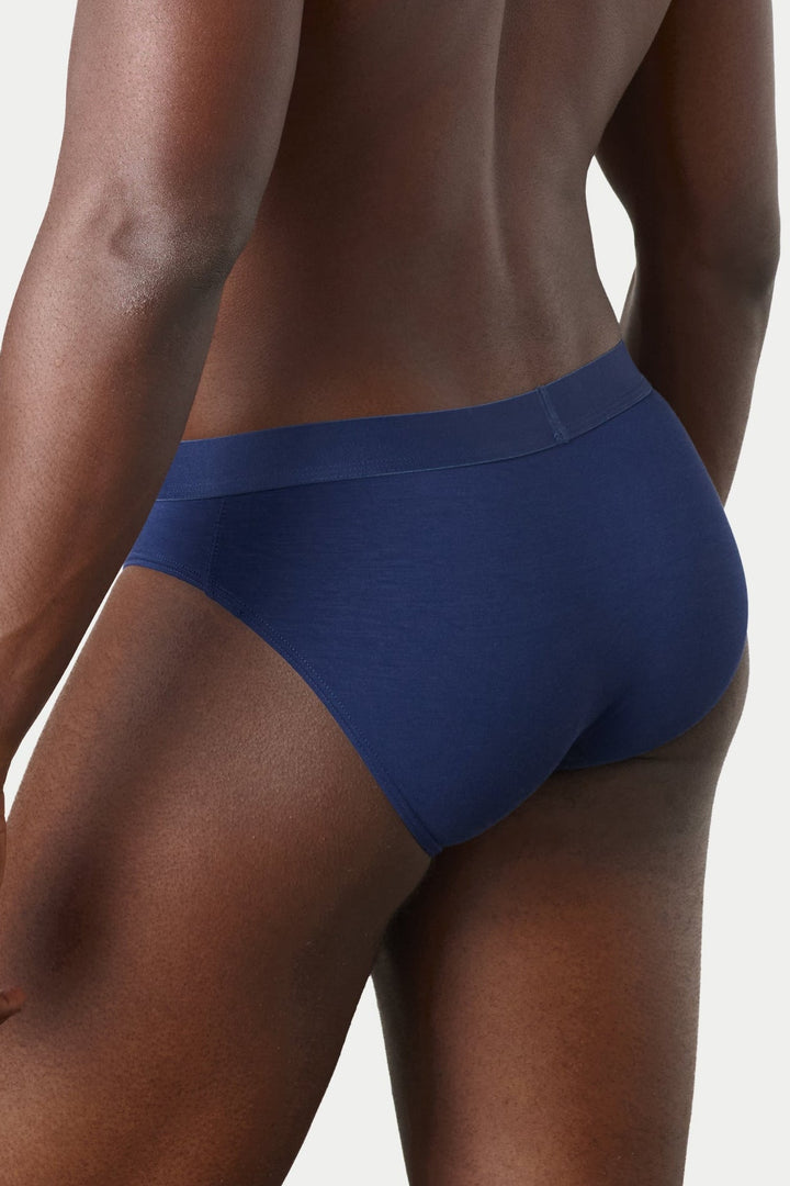 ESSENTIAL Slip Briefs - Blue - AWRY