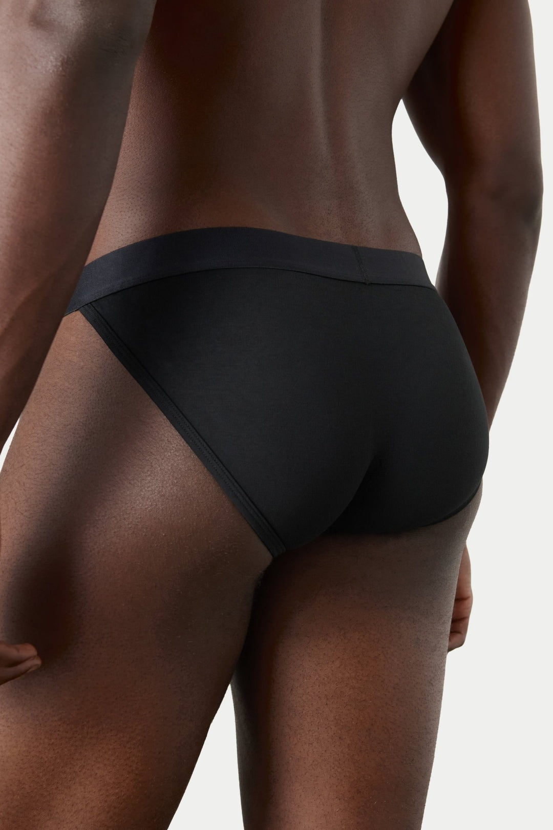 ESSENTIAL Tanga Briefs - Black - AWRY