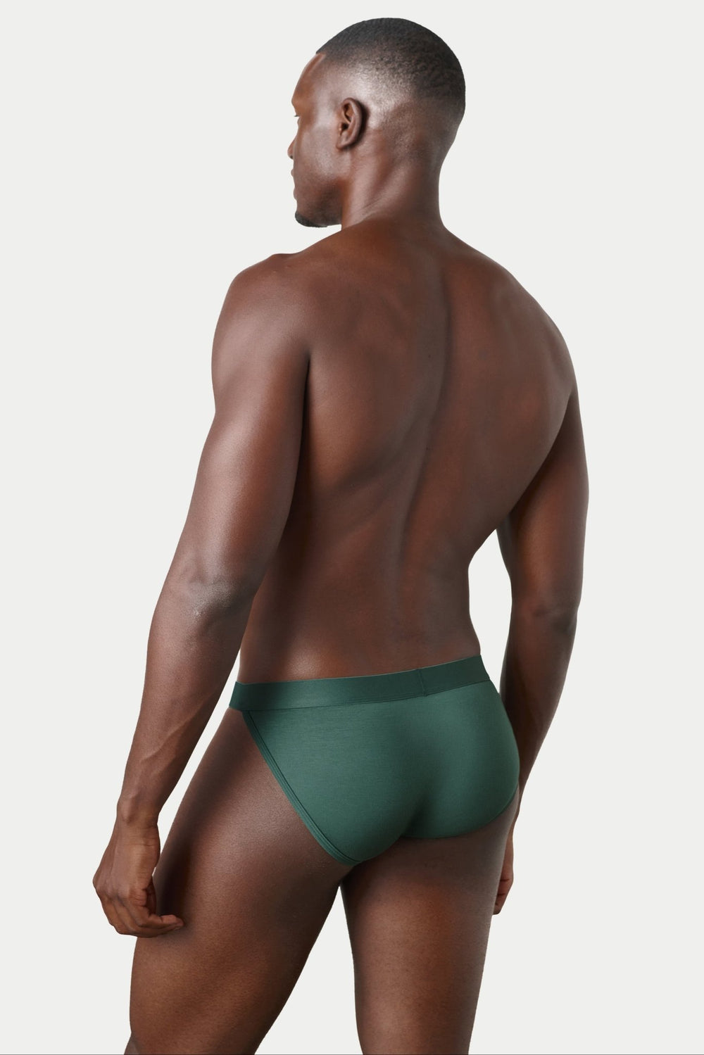 ESSENTIAL Tanga Briefs - Green - AWRY