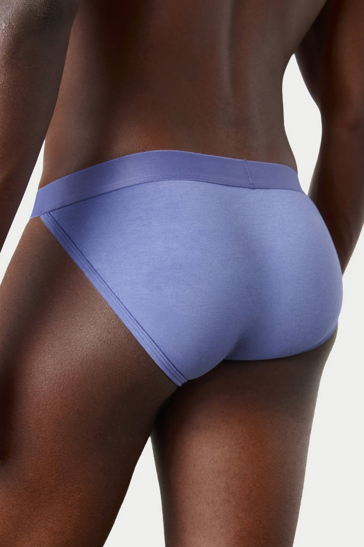 ESSENTIAL Tanga Briefs - Periwinkle - AWRY