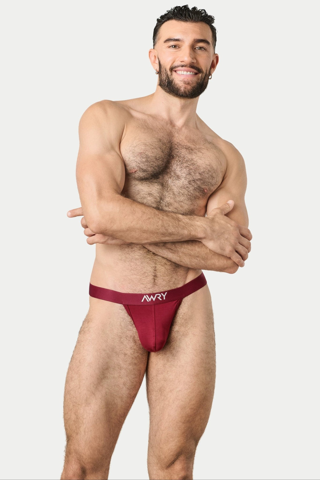 ESSENTIAL Thong - Burgundy - AWRY