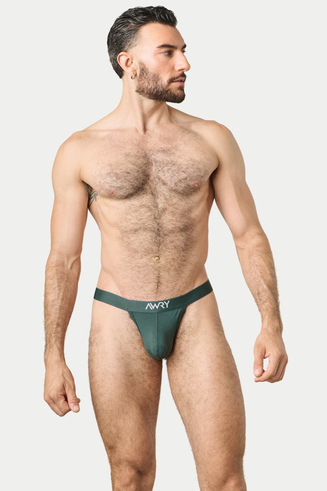 ESSENTIAL Thong - Green - AWRY
