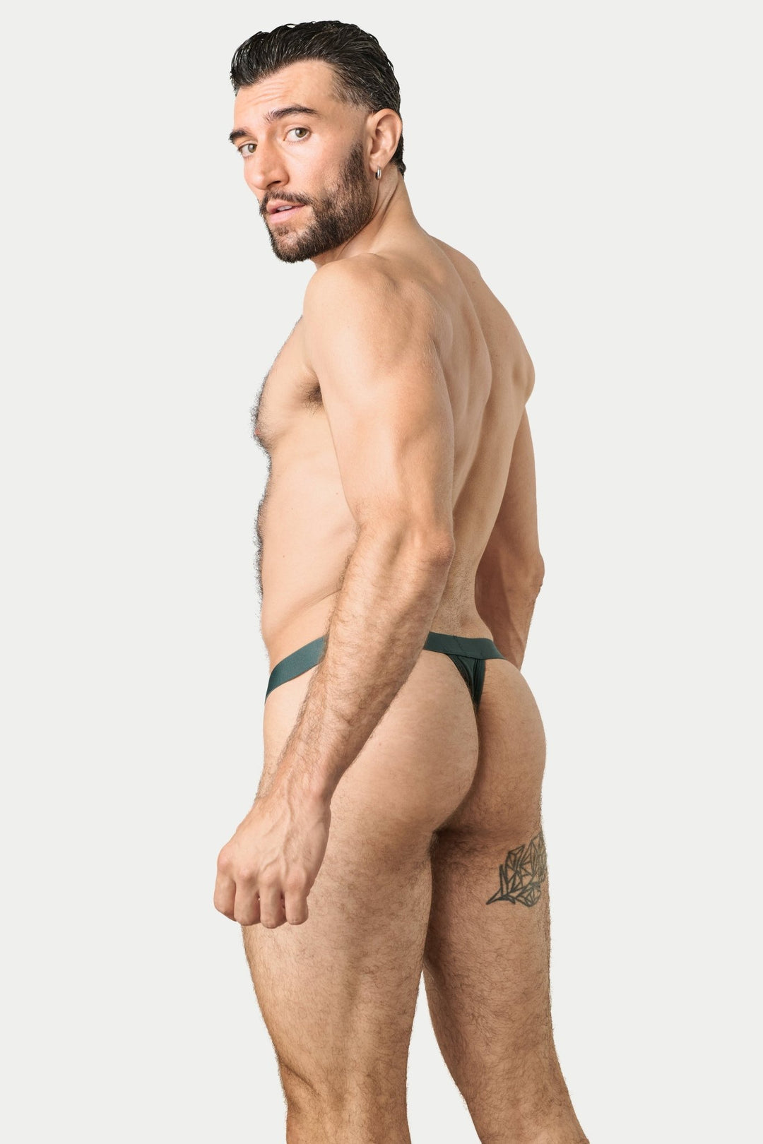 ESSENTIAL Thong - Green - AWRY