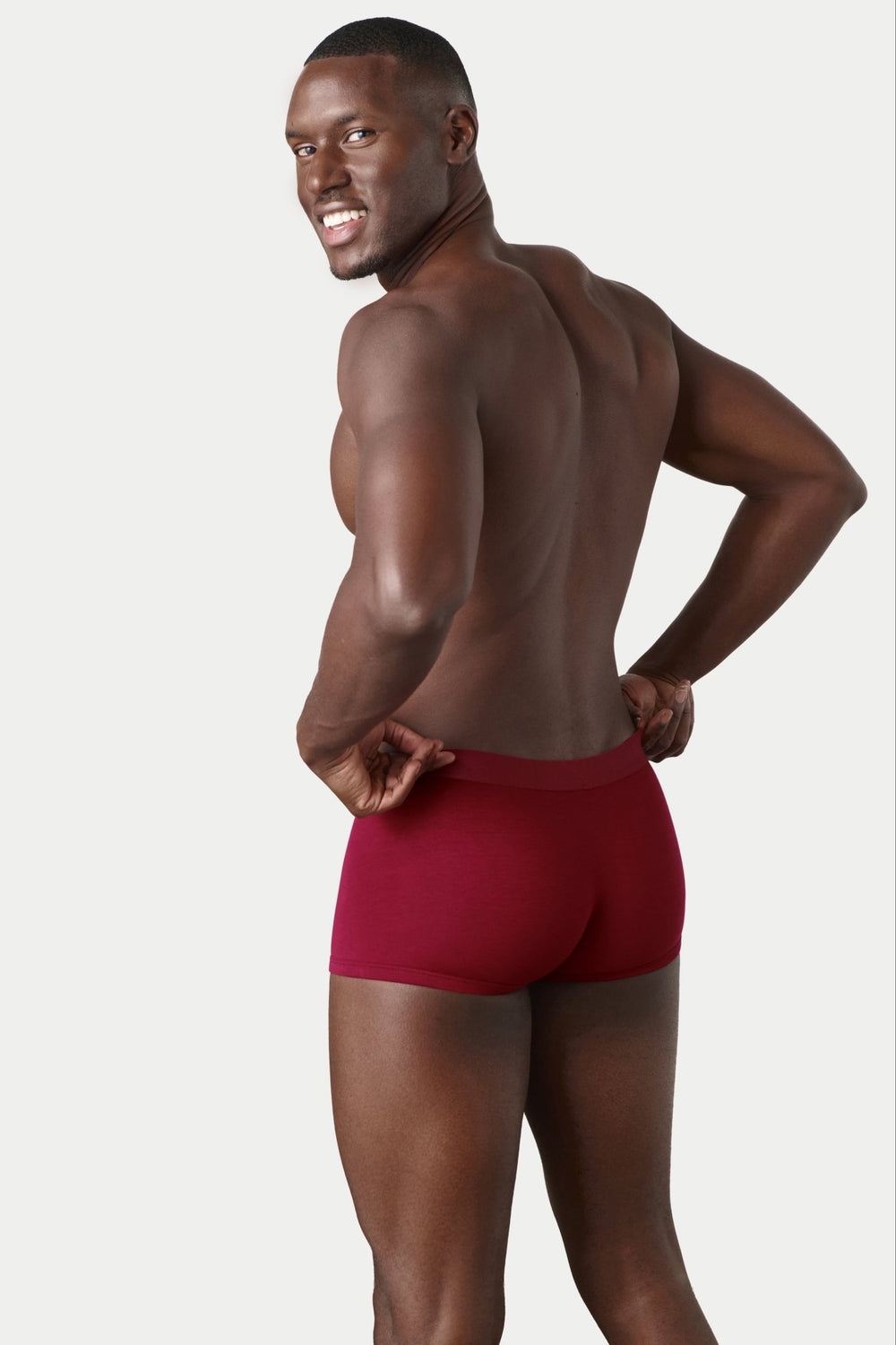 ESSENTIAL Trunks - Burgundy - AWRY