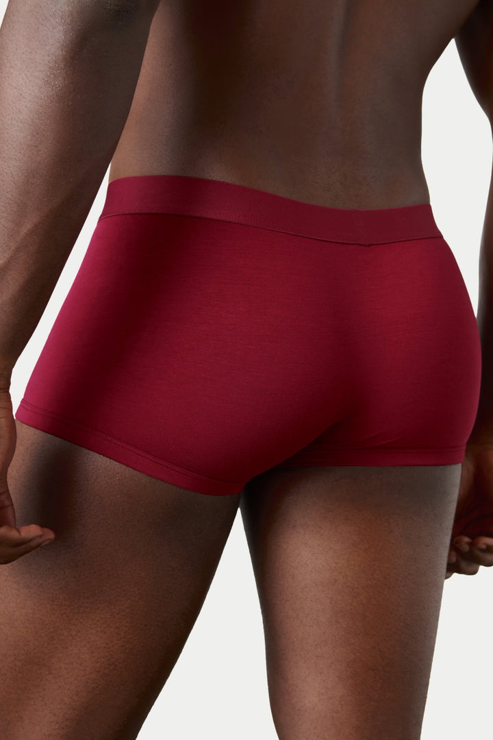 ESSENTIAL Trunks - Burgundy - AWRY
