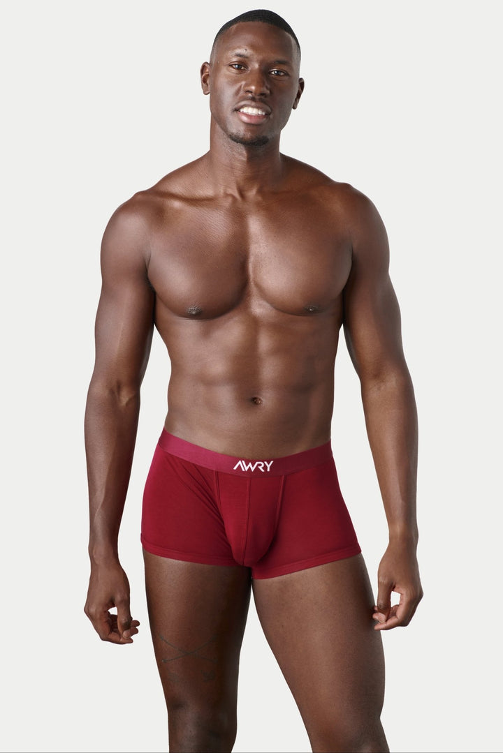 ESSENTIAL Trunks - Burgundy - AWRY