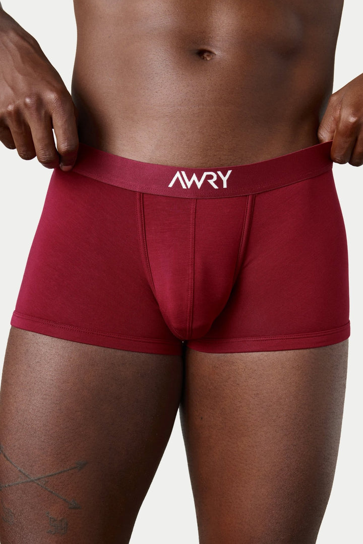 ESSENTIAL Trunks - Burgundy - AWRY