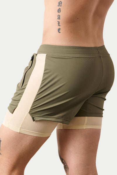 FLEX Shorts - Army Green - AWRY