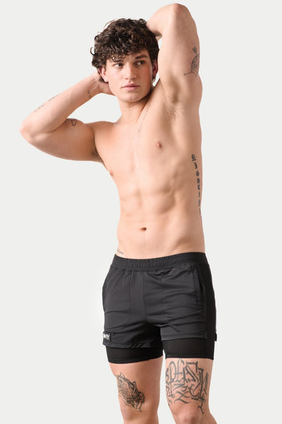 FLEX Shorts - Black - AWRY