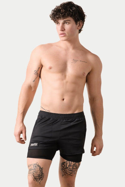 FLEX Shorts - Black - AWRY