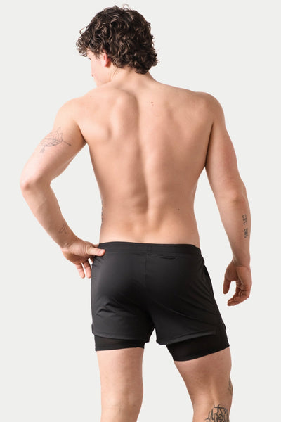 FLEX Shorts - Black - AWRY