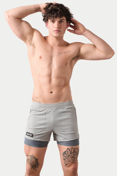 FLEX Shorts - Steel - AWRY