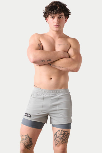 FLEX Shorts - Steel - AWRY