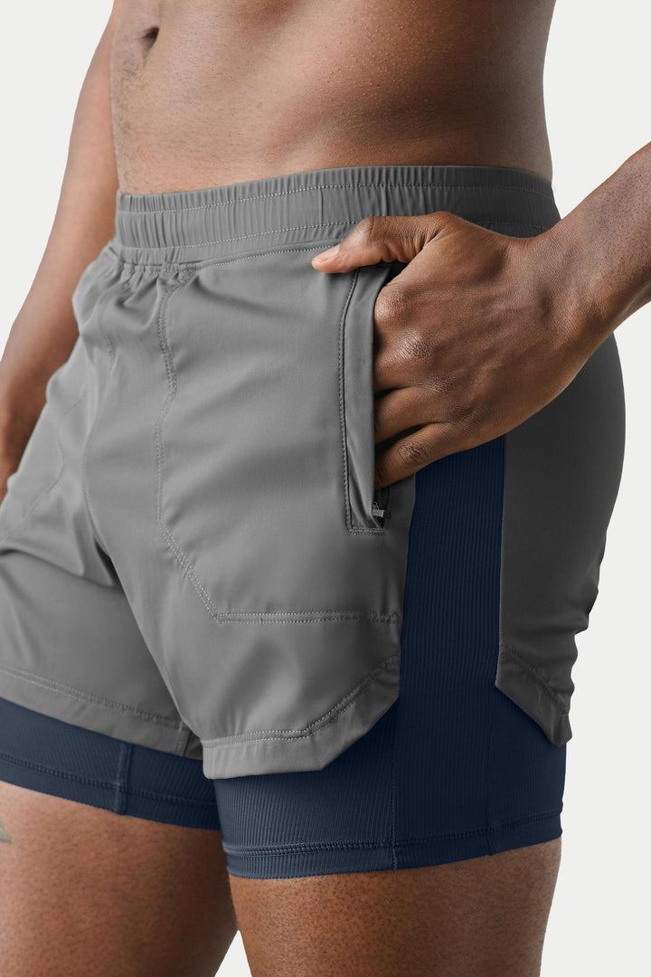 FLEX Shorts V2 - Anchor Gray - AWRY