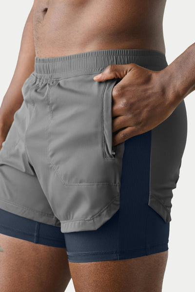 FLEX Shorts V2 - Anchor Gray - AWRY