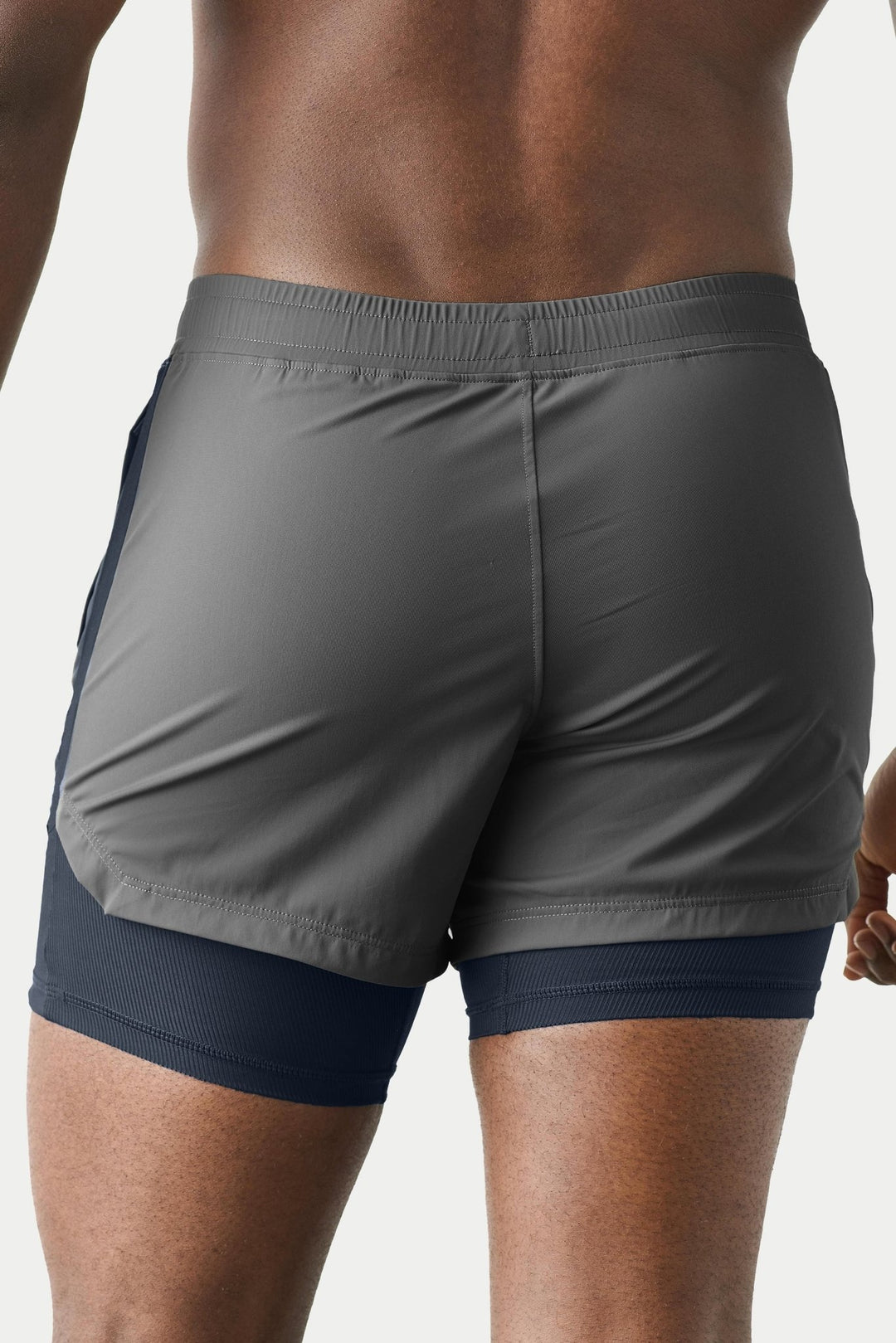 FLEX Shorts V2 - Anchor Gray - AWRY