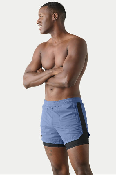 FLEX Shorts V2 - Blue - AWRY
