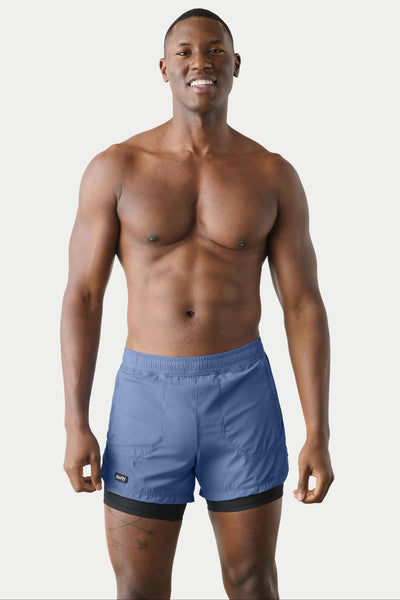 FLEX Shorts V2 - Blue - AWRY