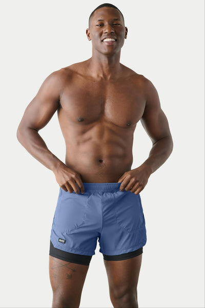 FLEX Shorts V2 - Blue - AWRY