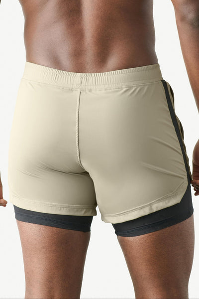 FLEX Shorts V2 - Sand - AWRY