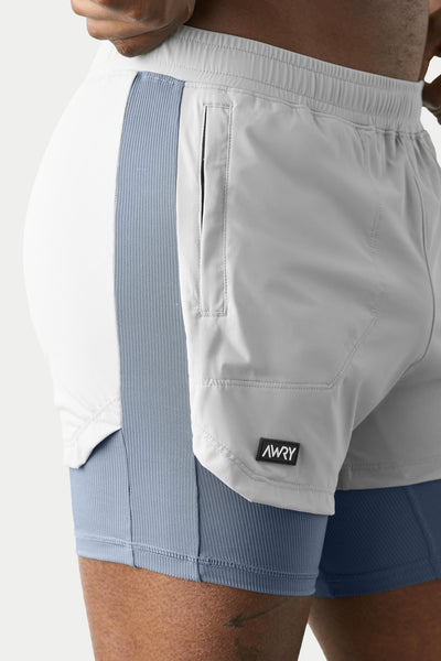 FLEX Shorts V2 - Steel - AWRY