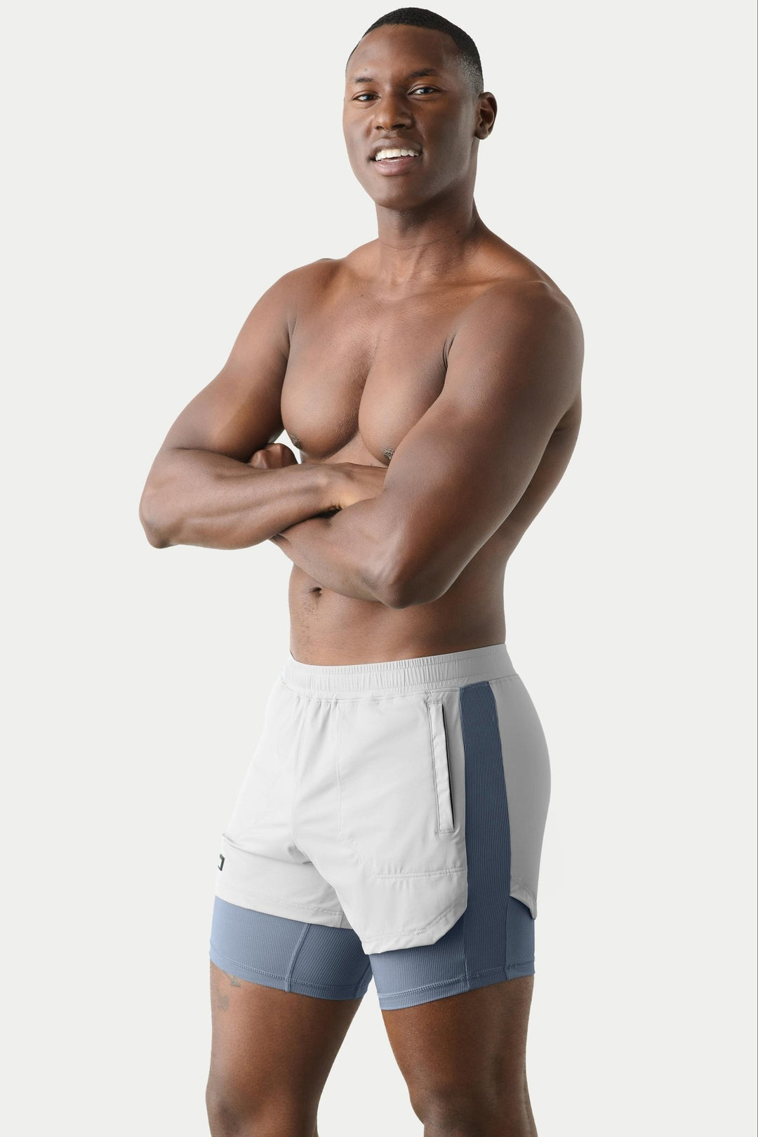 FLEX Shorts V2 - Steel - AWRY