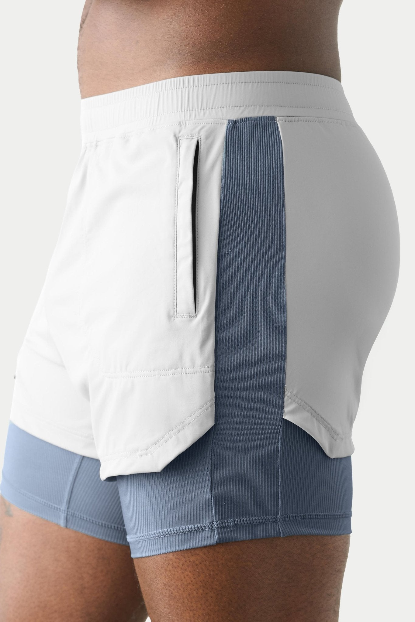 FLEX Shorts V2 - Steel - AWRY