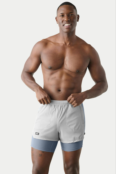 FLEX Shorts V2 - Steel - AWRY