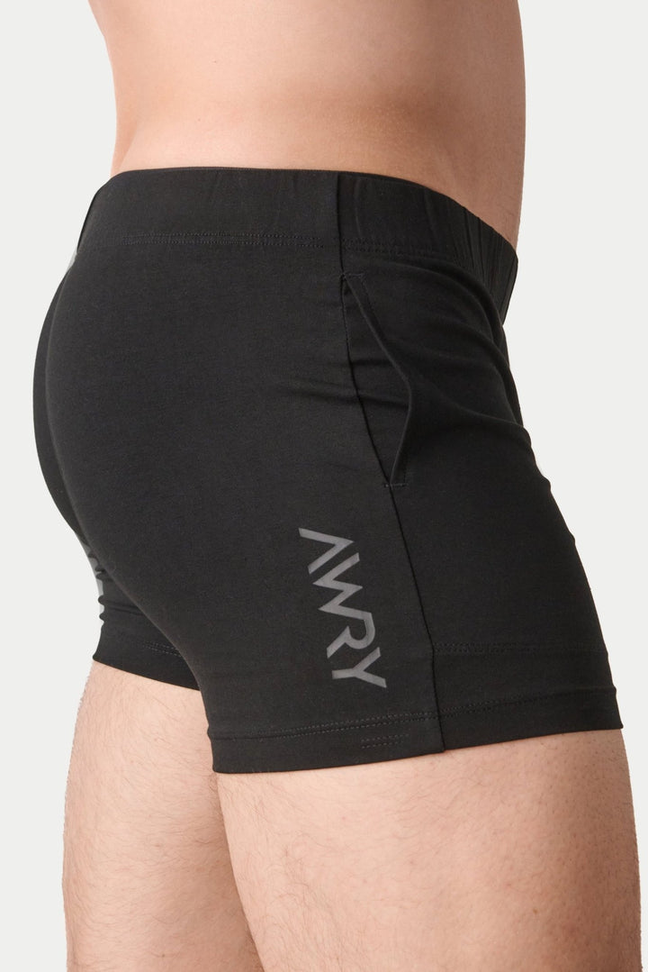 FLOW 4 Inch Shorts V2 - Black - AWRY
