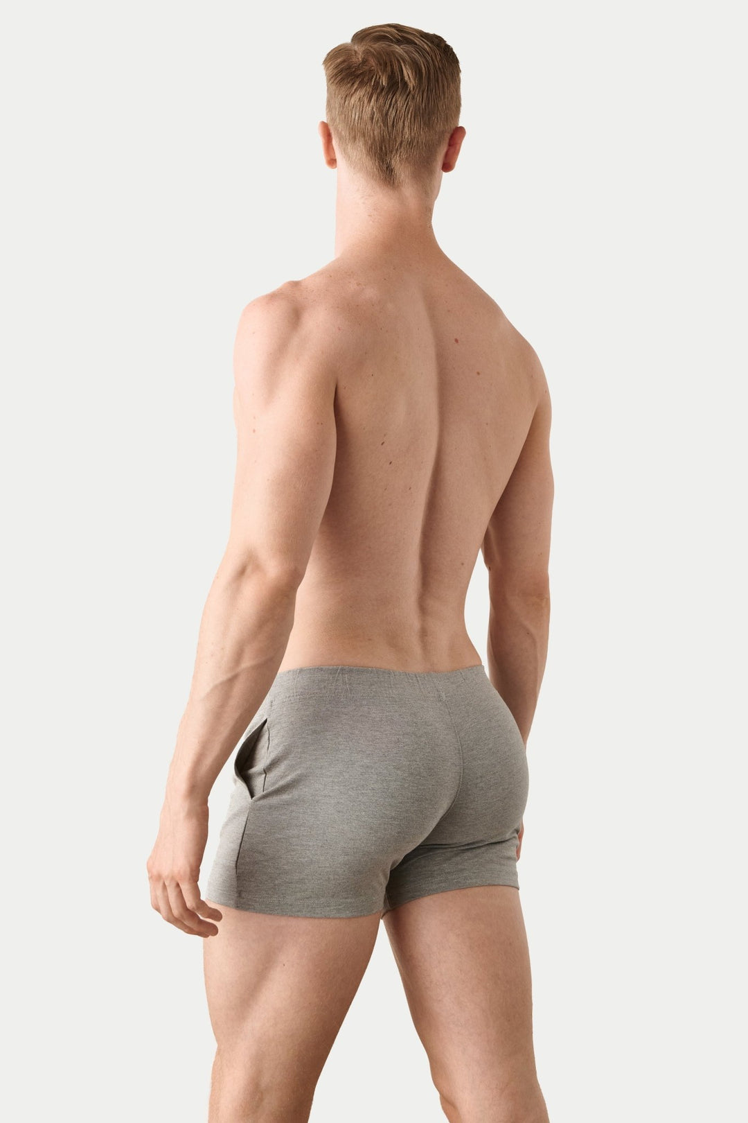 FLOW 4 Inch Shorts V2 - Light Heather Gray - AWRY