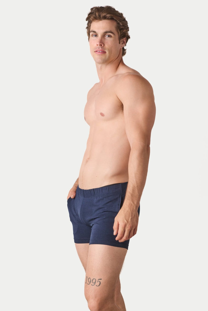 FLOW 4 Inch Shorts V2 - Navy - AWRY
