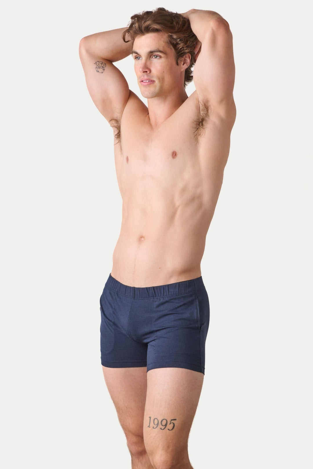 FLOW 4 Inch Shorts V2 - Navy - AWRY