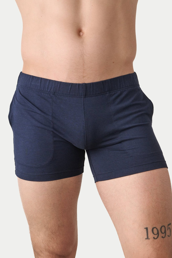 FLOW 4 Inch Shorts V2 - Navy - AWRY