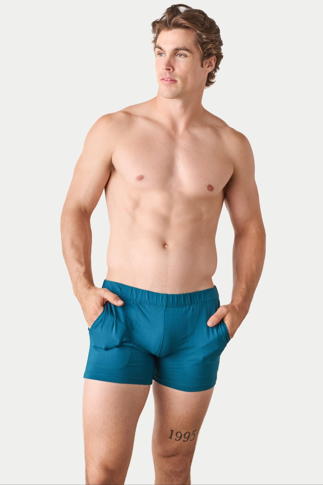 FLOW 4 Inch Shorts V2 - Teal - AWRY